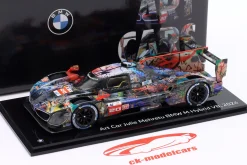 BMW M Hybrid V8 #20 24h LeMans 2024 Art Car Julie Mehretu 1:43 Norev