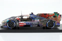 BMW M Hybrid V8 #20 24h LeMans 2024 Art Car Julie Mehretu 1:18 Spark