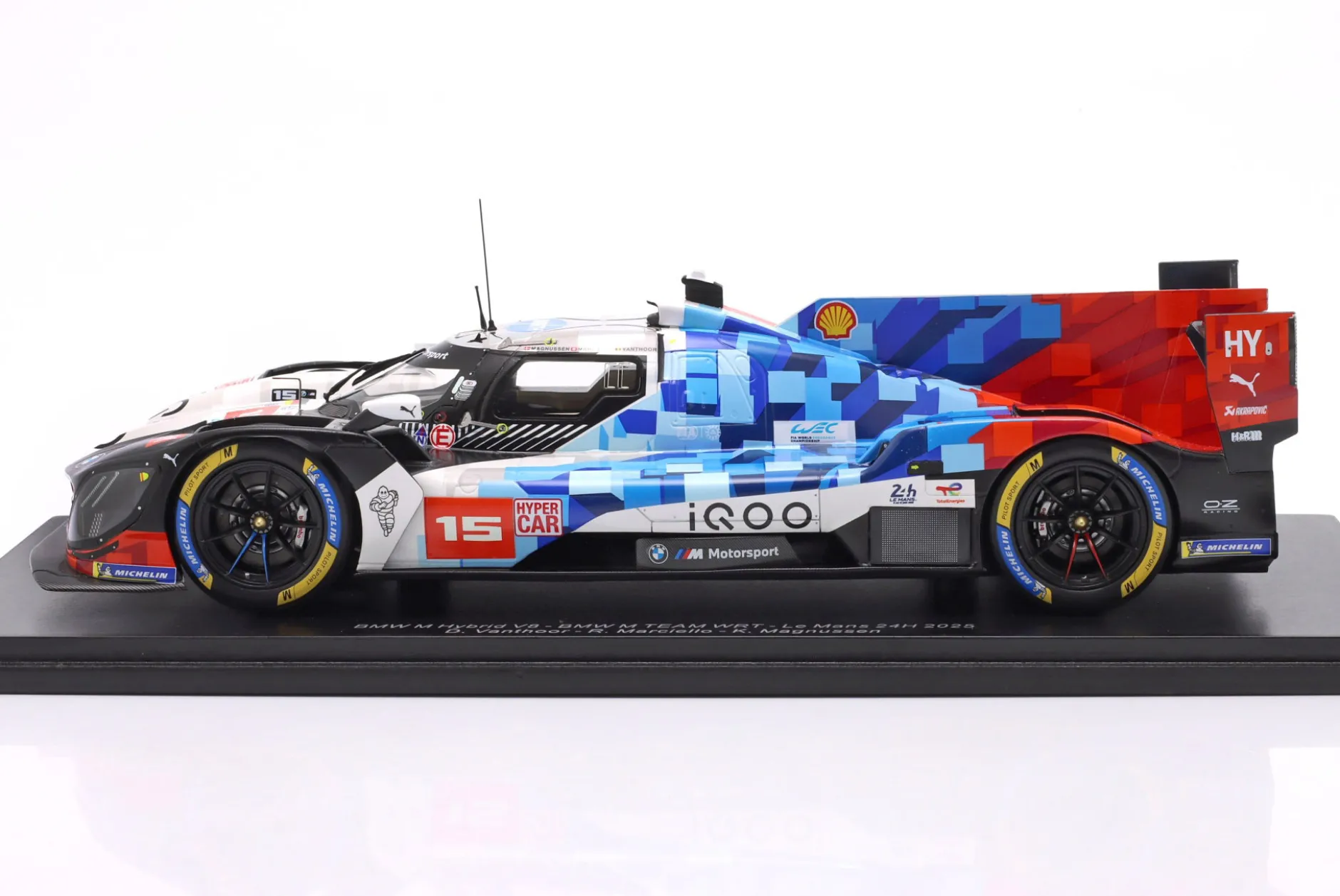 BMW M Hybrid V8 #15 24h LeMans 2025 BMW M Team WRT 1:18 Spark