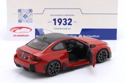 BMW M2 Performance Parts (G87) Baujahr 2024 Toronto rot 1:18 Solido