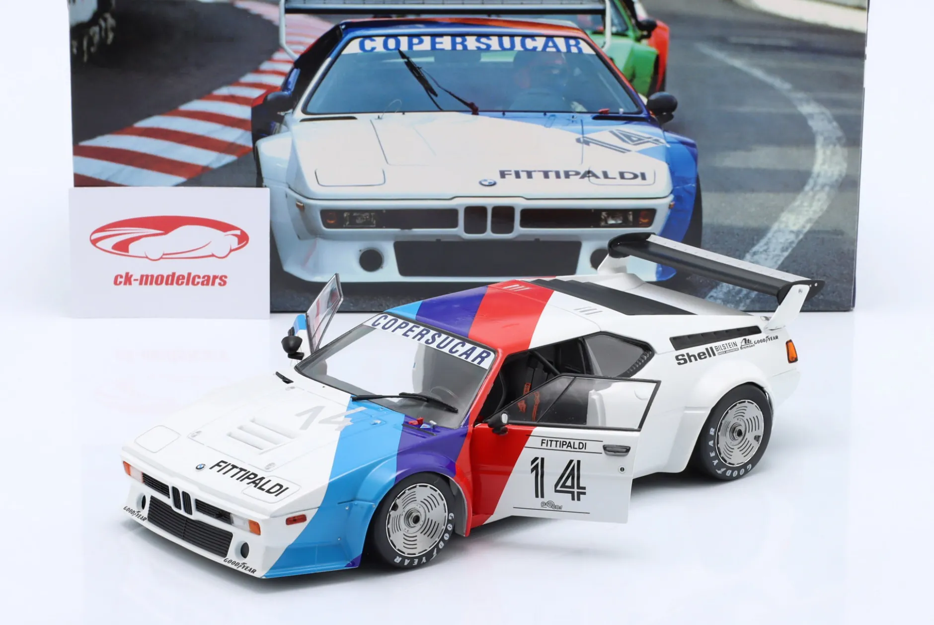BMW M1 ProCar #14 BMW M1 ProCar Serie 1979 Emerson Fittipaldi 1:18 WERK83