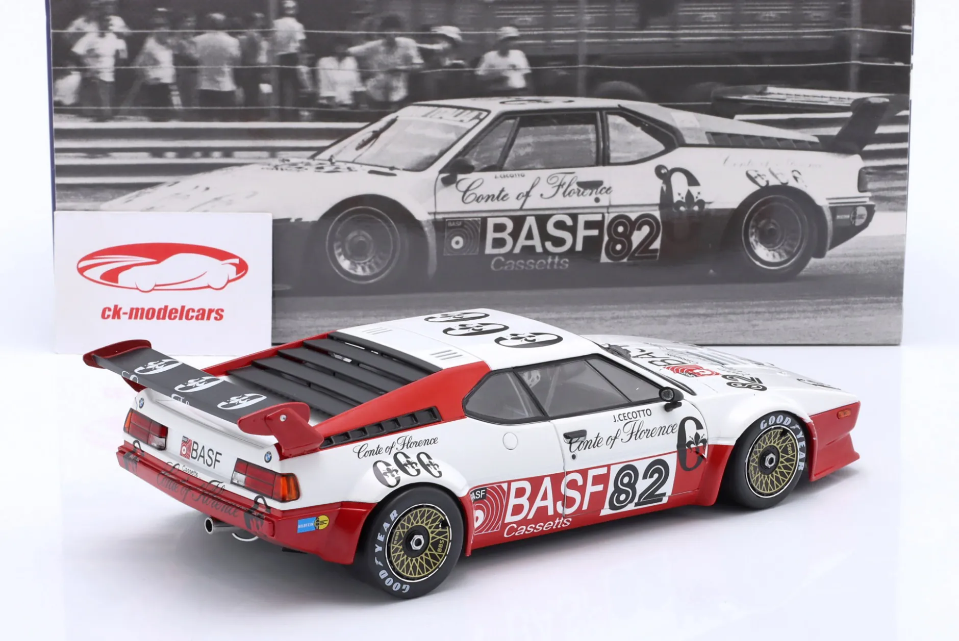 BMW M1 Procar #82 BMW ProCar Serie Imola 1980 Johnny Cecotto 1:18 WERK83
