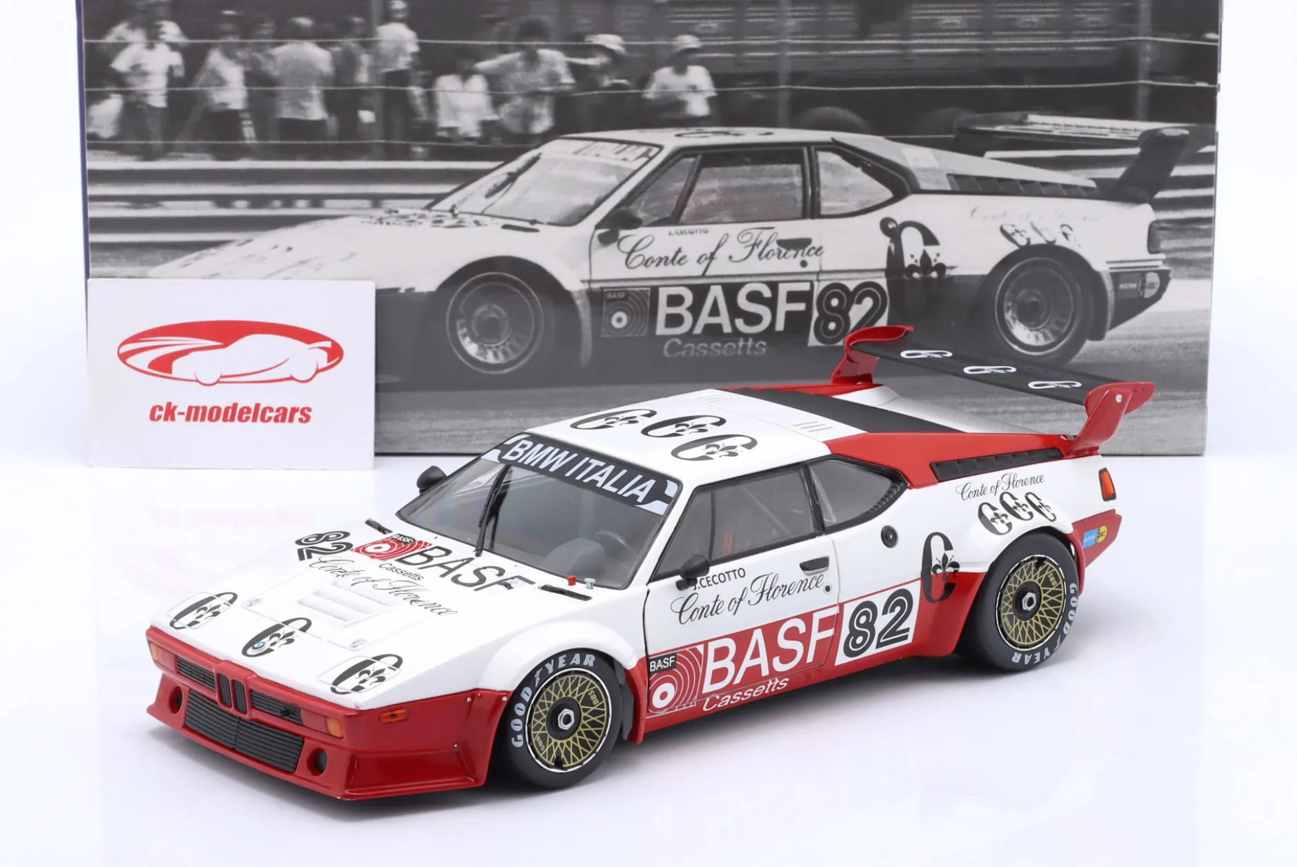 BMW M1 Procar #82 BMW ProCar Serie Imola 1980 Johnny Cecotto 1:18 WERK83