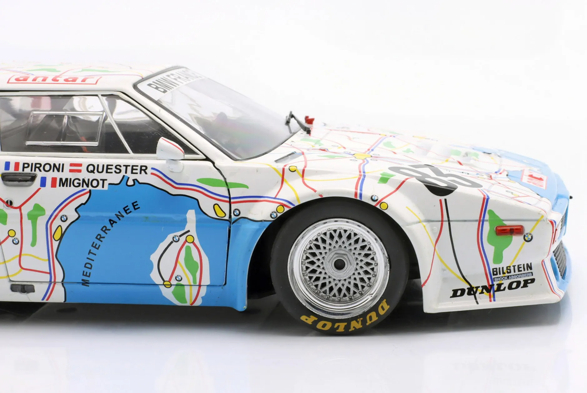 BMW M1 Procar #83 24h LeMans 1980 Quester, Pironi, Mignot 1:18 WERK83