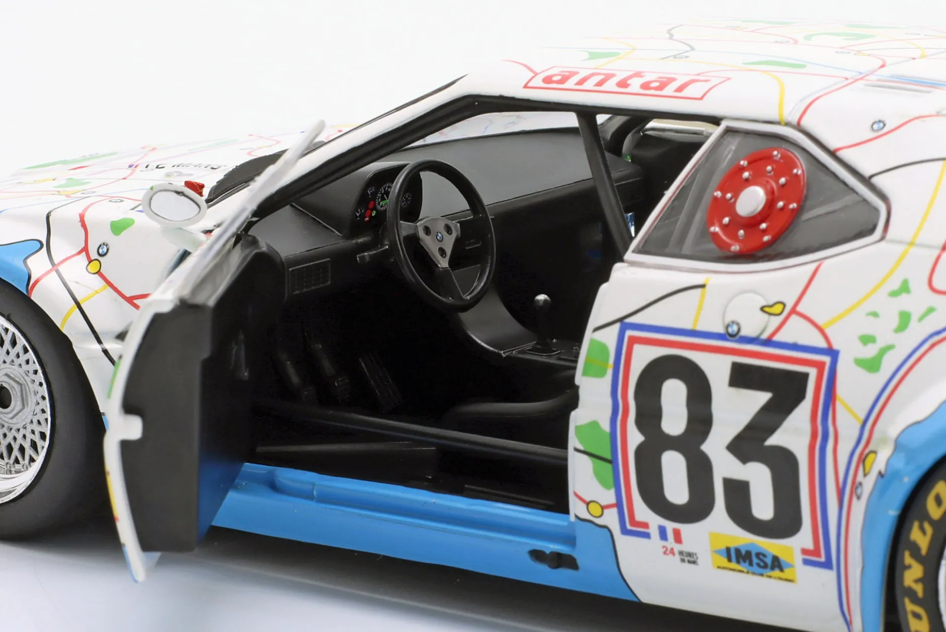 BMW M1 Procar #83 24h LeMans 1980 Quester, Pironi, Mignot 1:18 WERK83