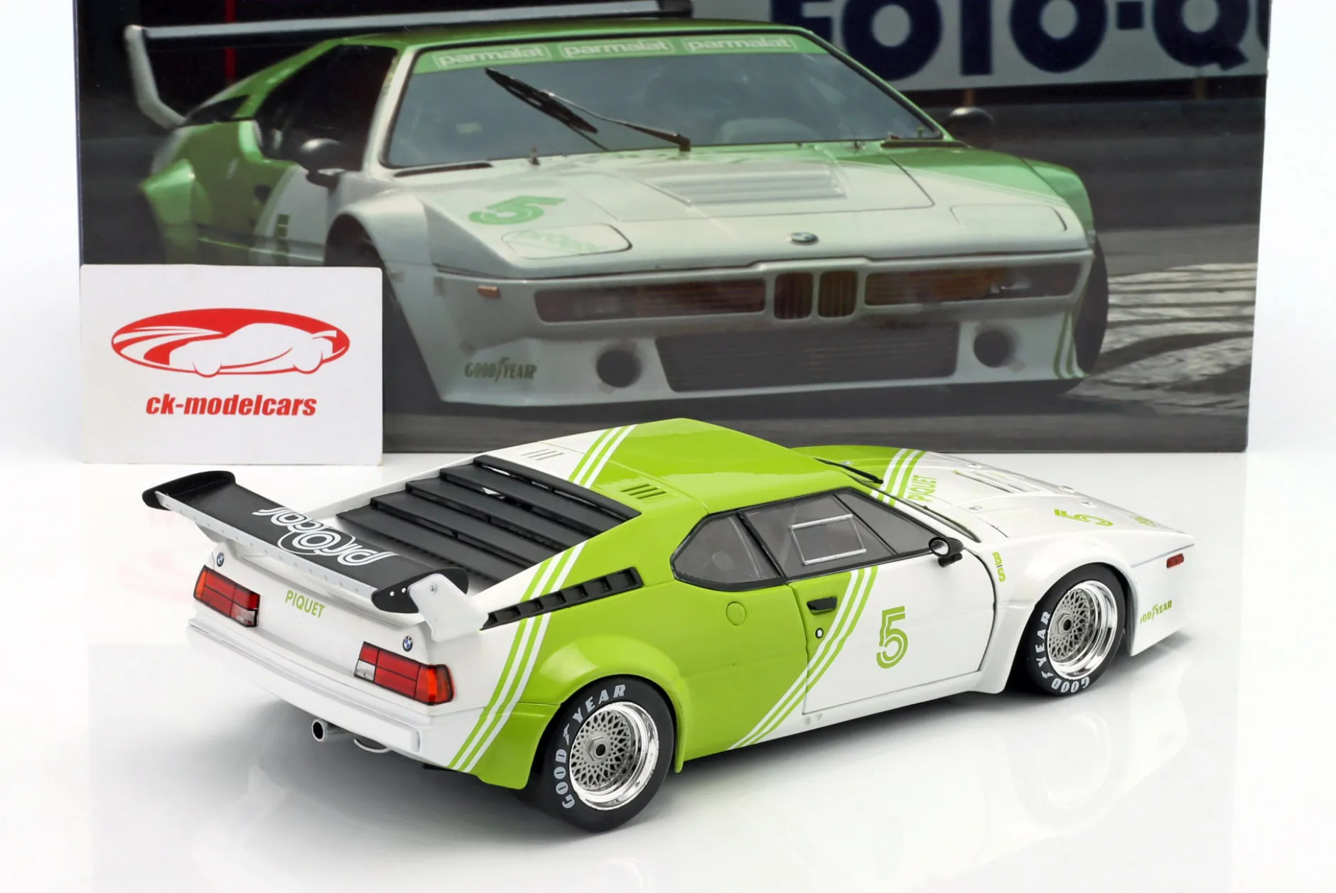 BMW M1 Procar #5 M1 ProCar Series Champion 1980 Nelson Piquet 1:18 WERK83
