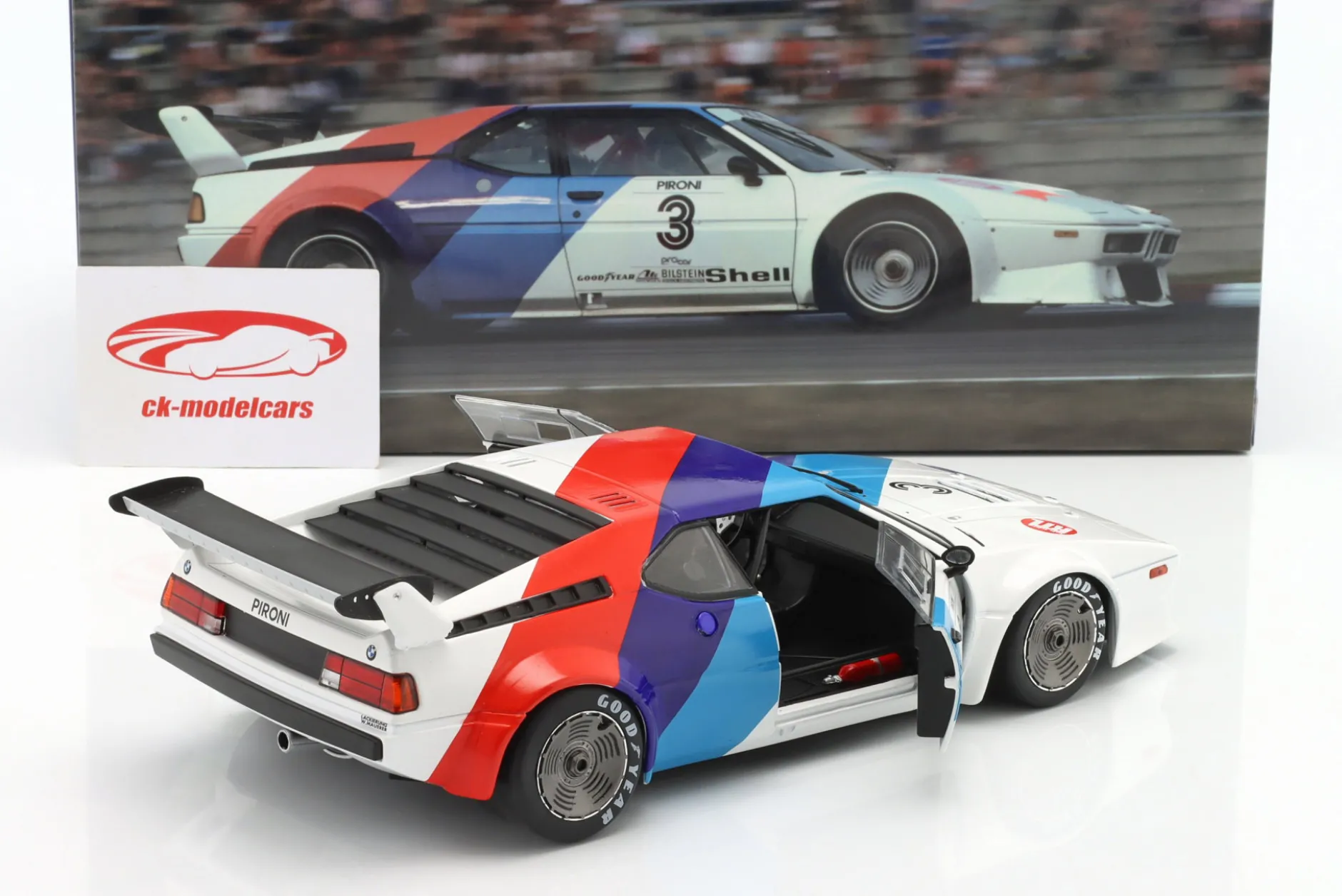 BMW M1 Procar #3 M1 ProCar Series 1979 Didier Pironi 1:18 Werk83