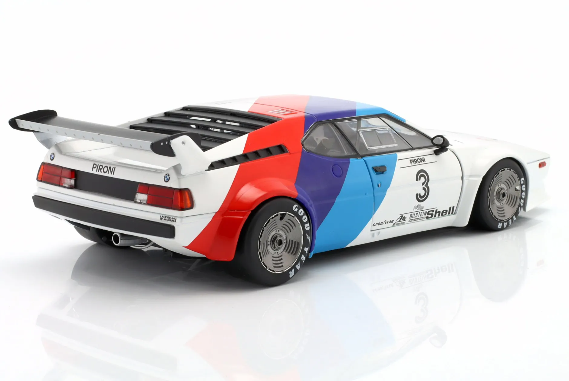 BMW M1 Procar #3 M1 ProCar Series 1979 Didier Pironi 1:18 Werk83