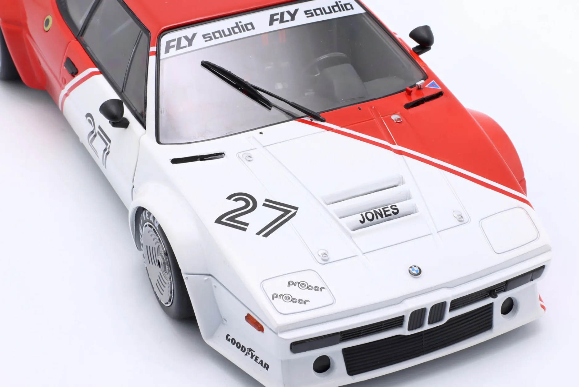 BMW M1 Procar #27 ProCar Serie 1980 Alan Jones 1:18 WERK83