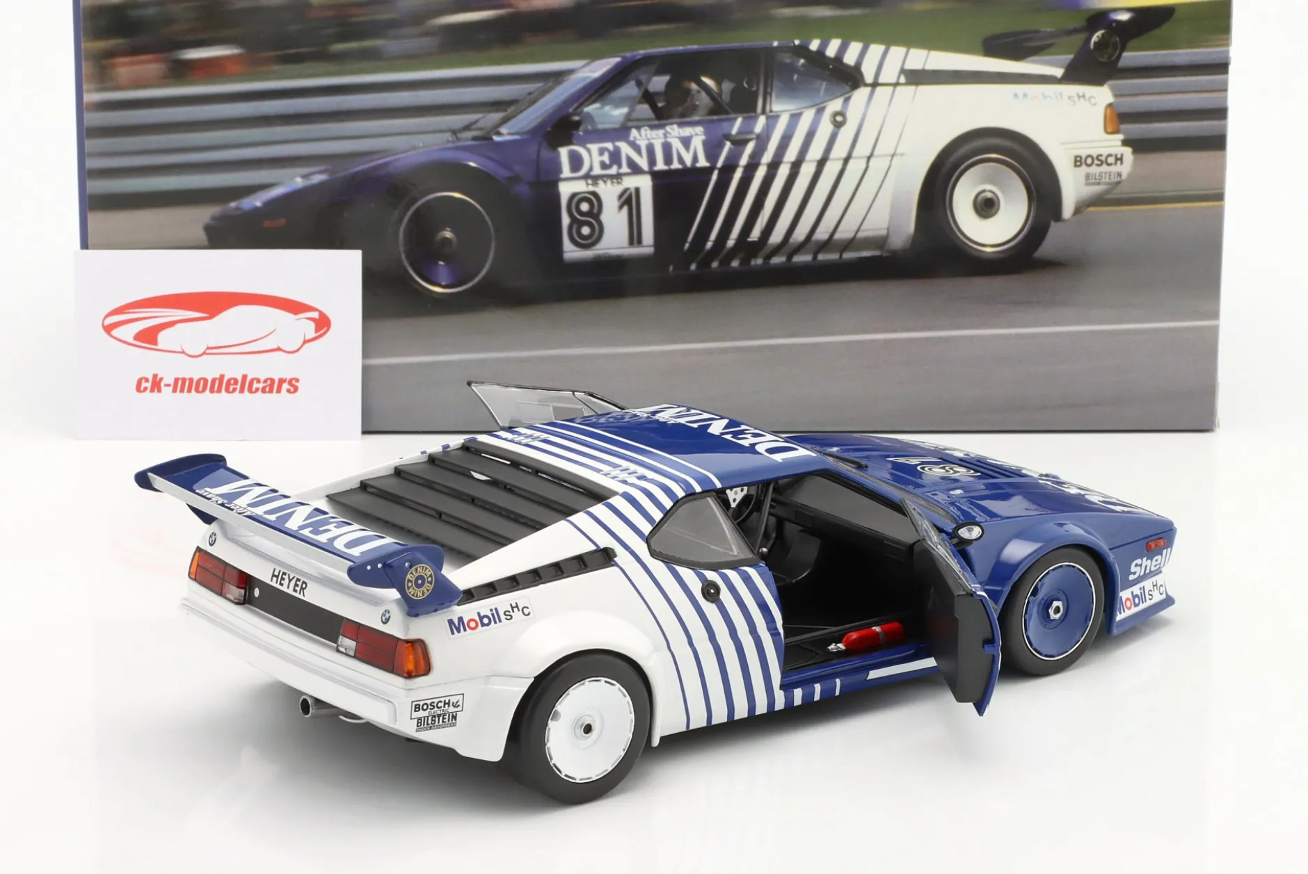 BMW M1 Procar #81 ProCar Serie 1980 Hans Heyer 1:18 WERK83
