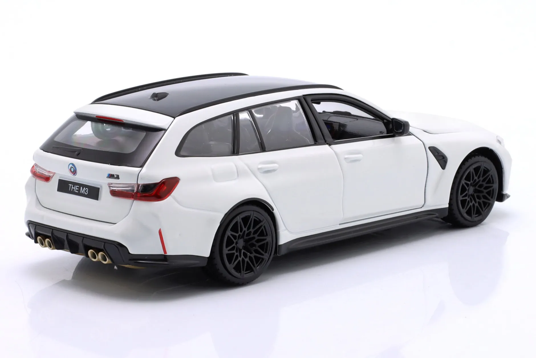 BMW M3 Touring Baujahr 2023 weiß 1:24 Bburago