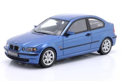 BMW 318 TI Compact (E46) Baujahr 2002 Estoril blau 1:18 OttOmobile