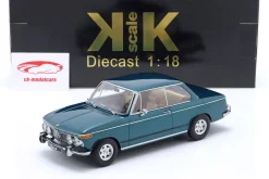 BMW 2002 ti Diana Baujahr 1970 türkis metallic 1:18 KK-Scale