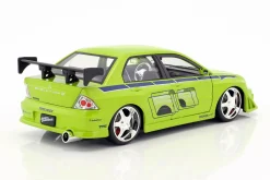 Brian's Mitsubishi Lancer Evolution VII 2 Fast 2 Furious 2003 1:24 Jada Toys