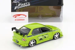 Brian's Mitsubishi Lancer Evolution VII 2 Fast 2 Furious 2003 1:24 Jada Toys