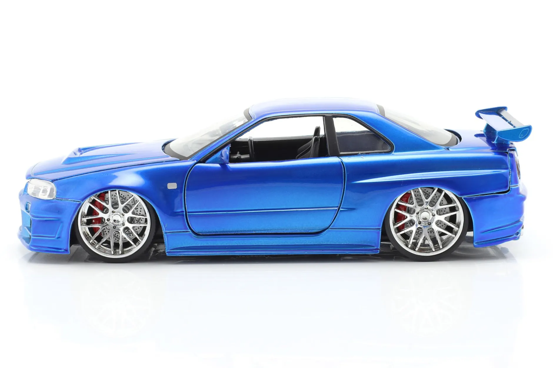 Brian´s Nissan Skyline GT-R (R34) Fast and Furious blau 1:24 Jada Toys