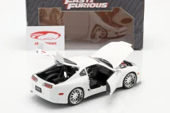 Brian's Toyota Supra aus dem Film Fast and Furious 7 2015 weiß 1:24 Jada Toys