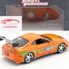 Brian's Toyota Supra Film Fast & Furious 7 (2015) orange 1:24 Jada Toys