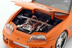 Brian's Toyota Supra Film Fast & Furious 7 (2015) orange 1:24 Jada Toys