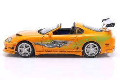 Brian's Toyota Supra MK4 Movie Fast & Furious (2001) orange 1:18 Solido