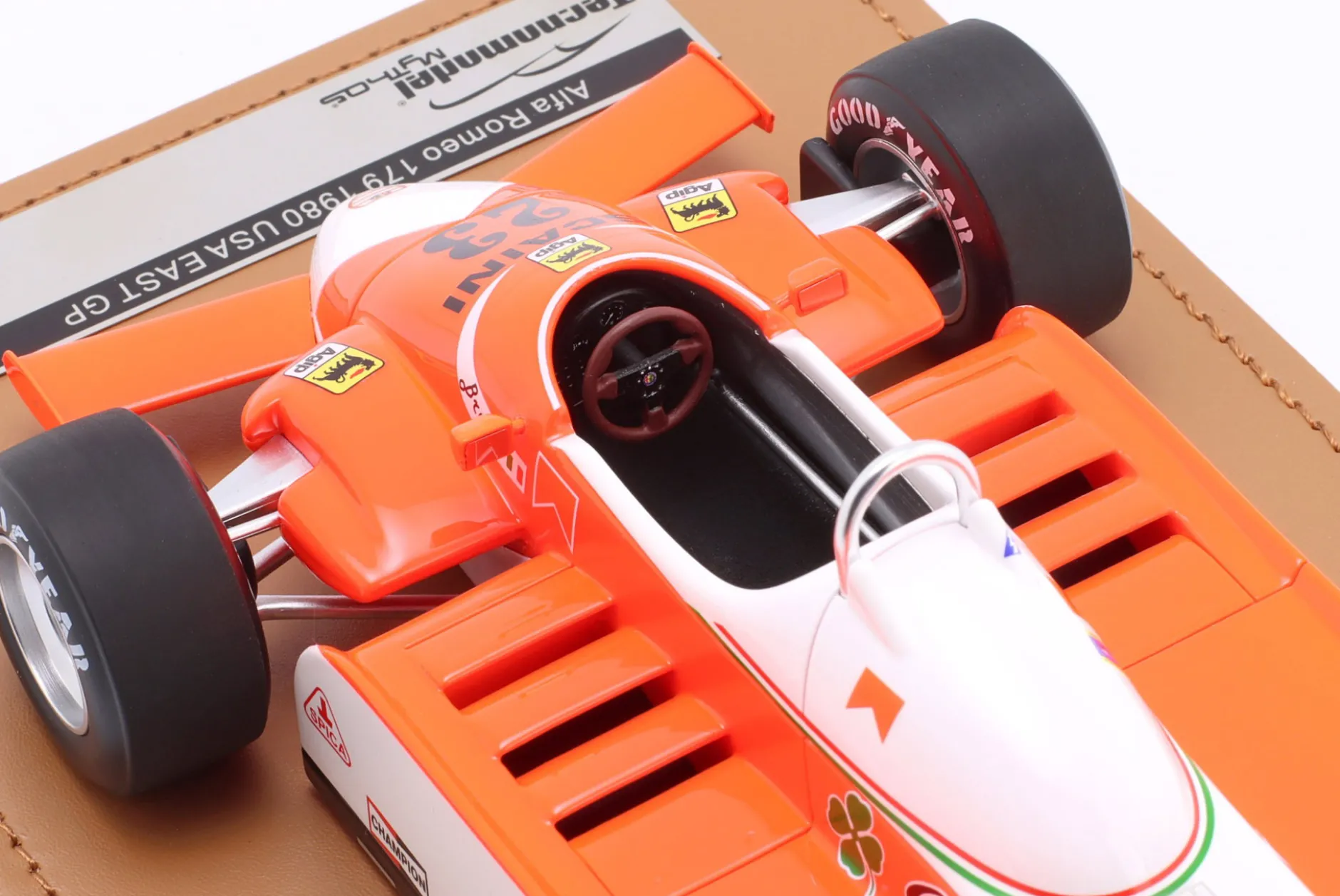 Bruno Giacomelli Alfa Romeo 179 #23 USA Ost GP Formel 1 1980 1:18 Tecnomodel