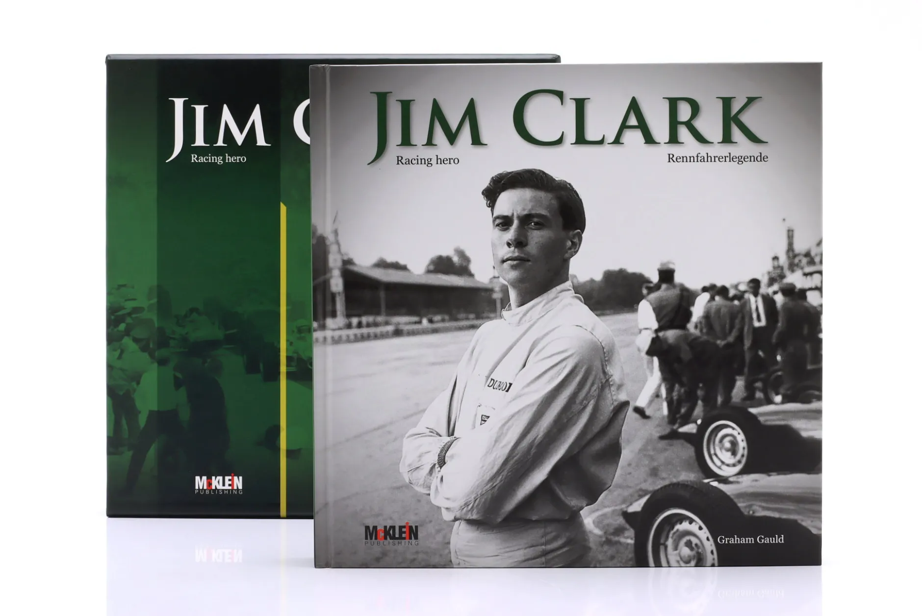Buch: Jim Clark - Rennfahrerlegende (Graham Gauld) Deutsch / Englisch