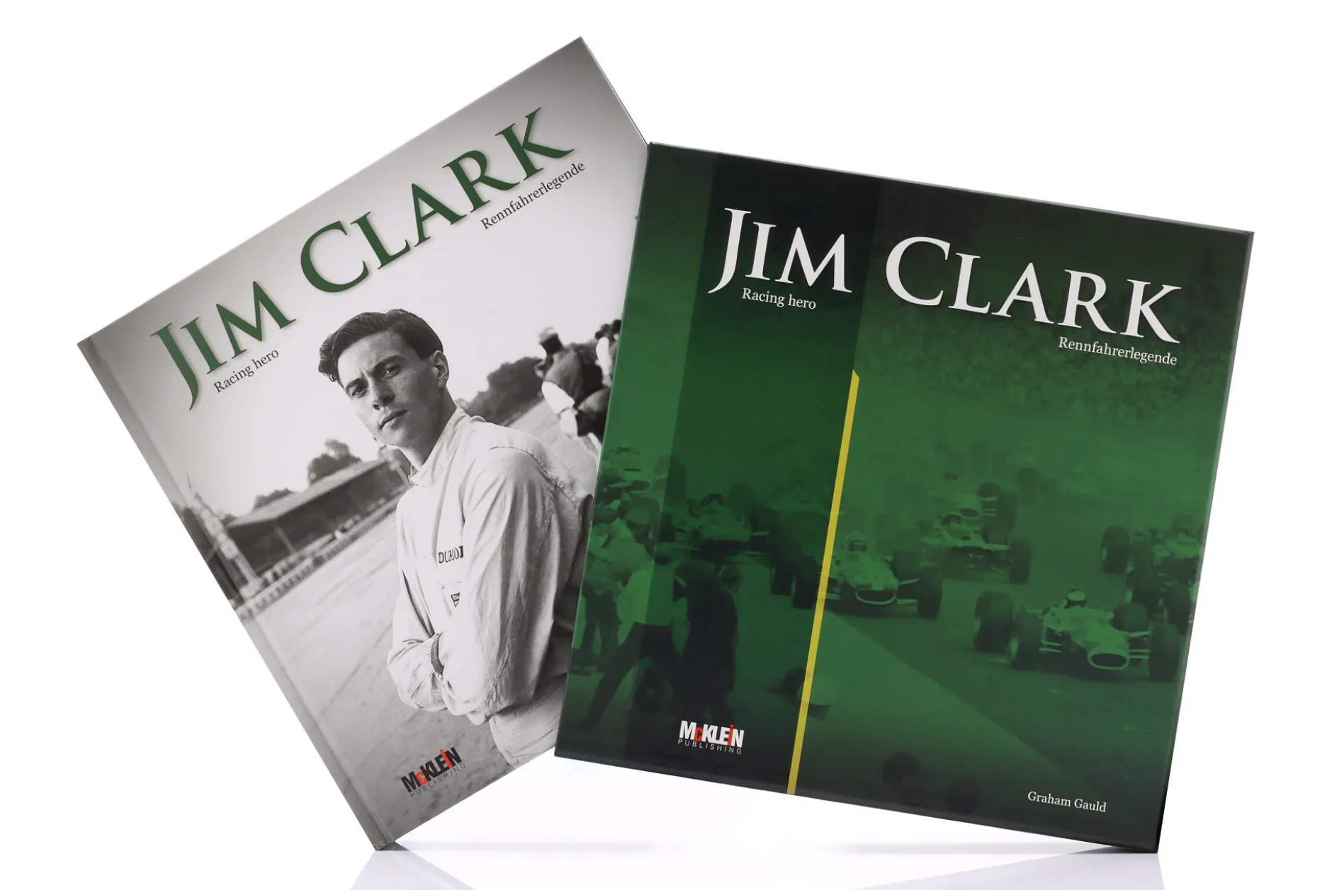 Buch: Jim Clark - Rennfahrerlegende (Graham Gauld) Deutsch / Englisch