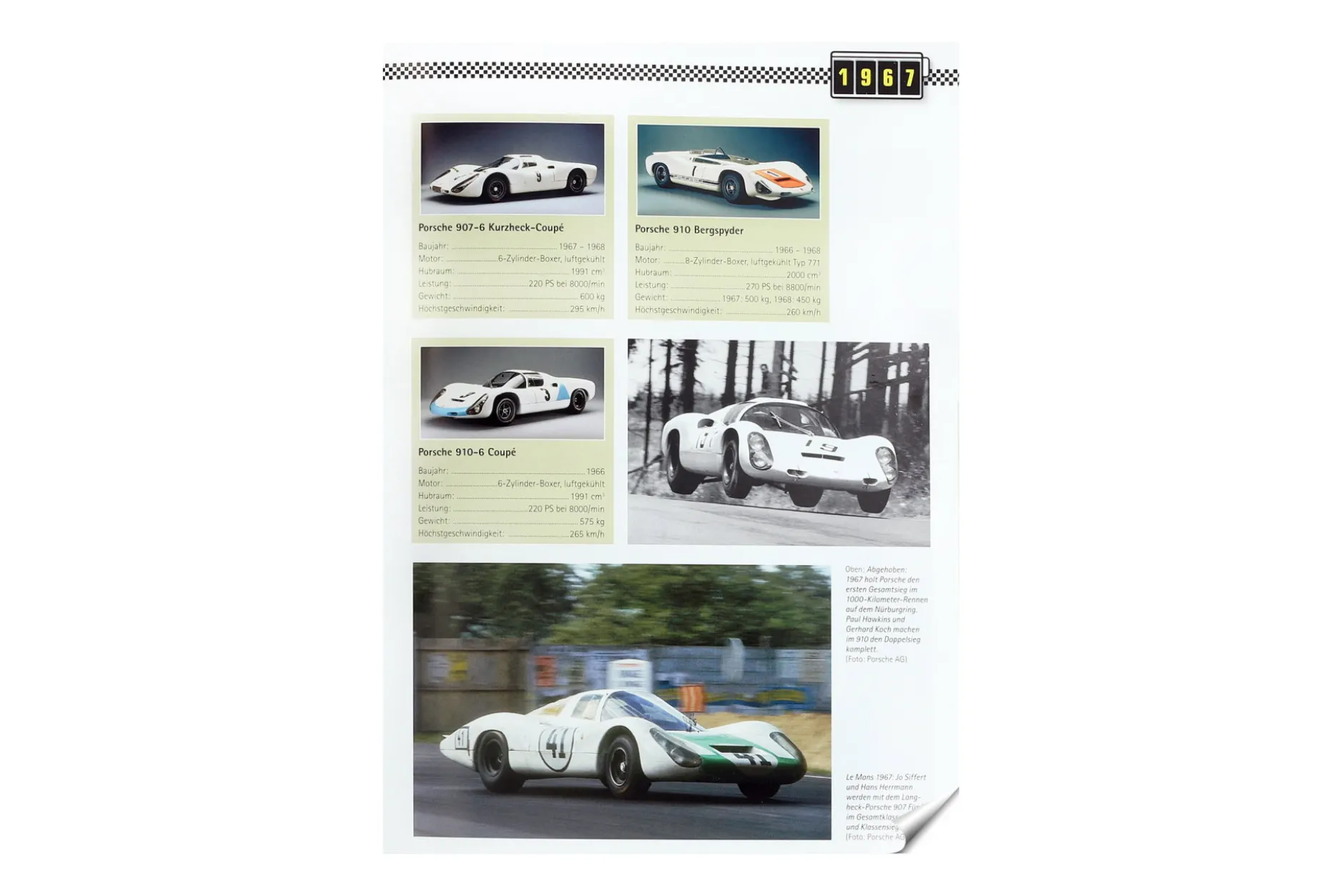 Buch: Porsche Rennsportchronik - Motorsport seit 1951 / von Michael Behrndt