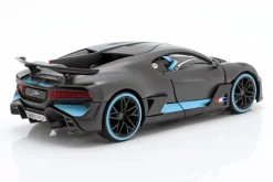 Bugatti Divo Baujahr 2018 mattgrau / hellblau 1:24 Maisto