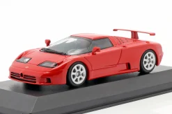 Bugatti EB 110 Baujahr 1994 rot 1:43 Minichamps