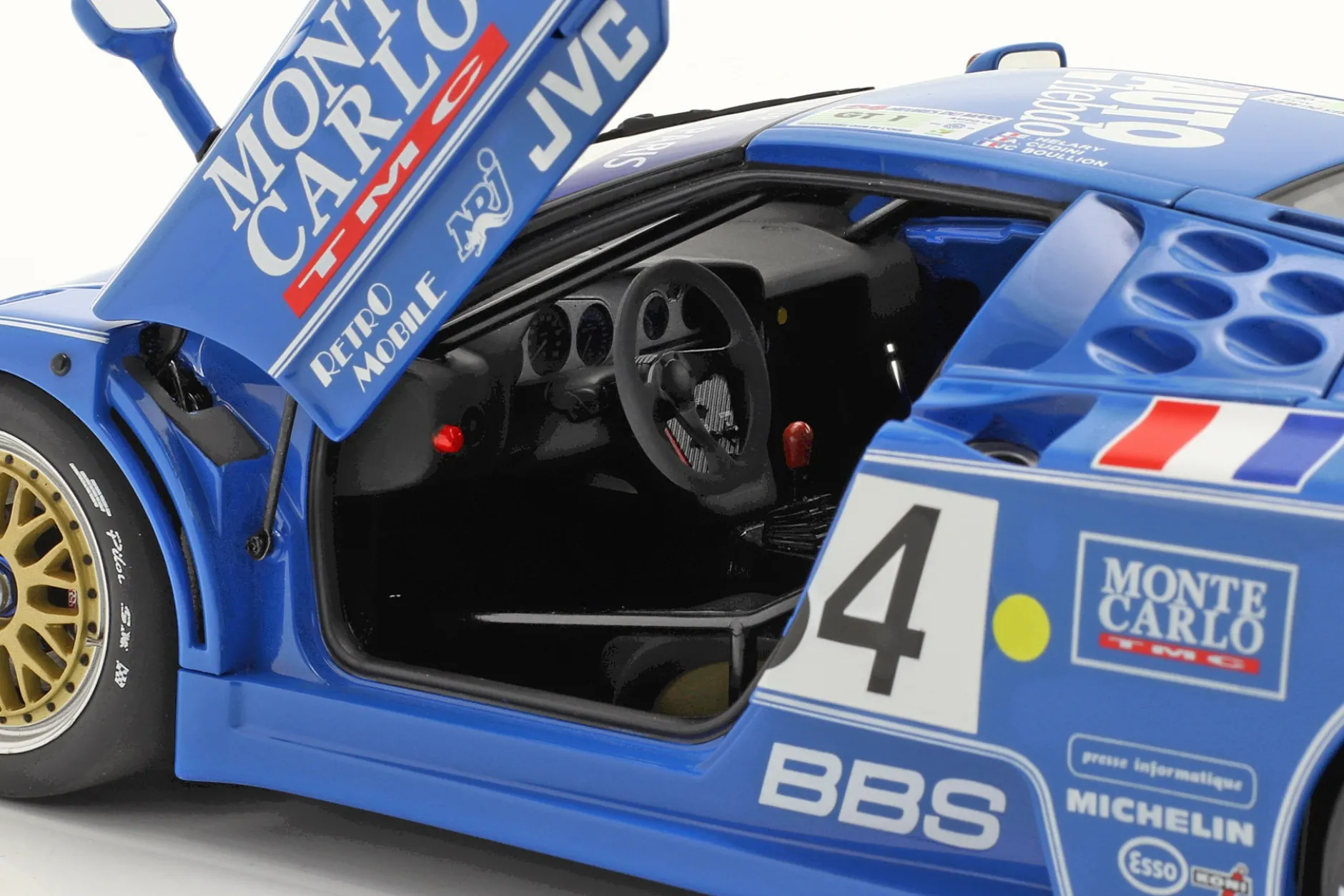 Bugatti EB110 SS #34 24h LeMans 1994 Cudini, Helary, Bouillon 1:18 AUTOart