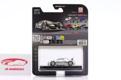 Bugatti Veyron 16.4 Super Sport Baujahr 2005 chrom / schwarz 1:64 Majorette