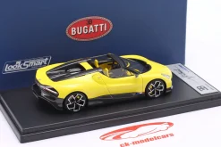 Bugatti W16 Mistral Baujahr 2022 gelb 1:43 LookSmart