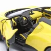 Bugatti W16 Mistral Baujahr 2023 gelb 1:18 Bburago