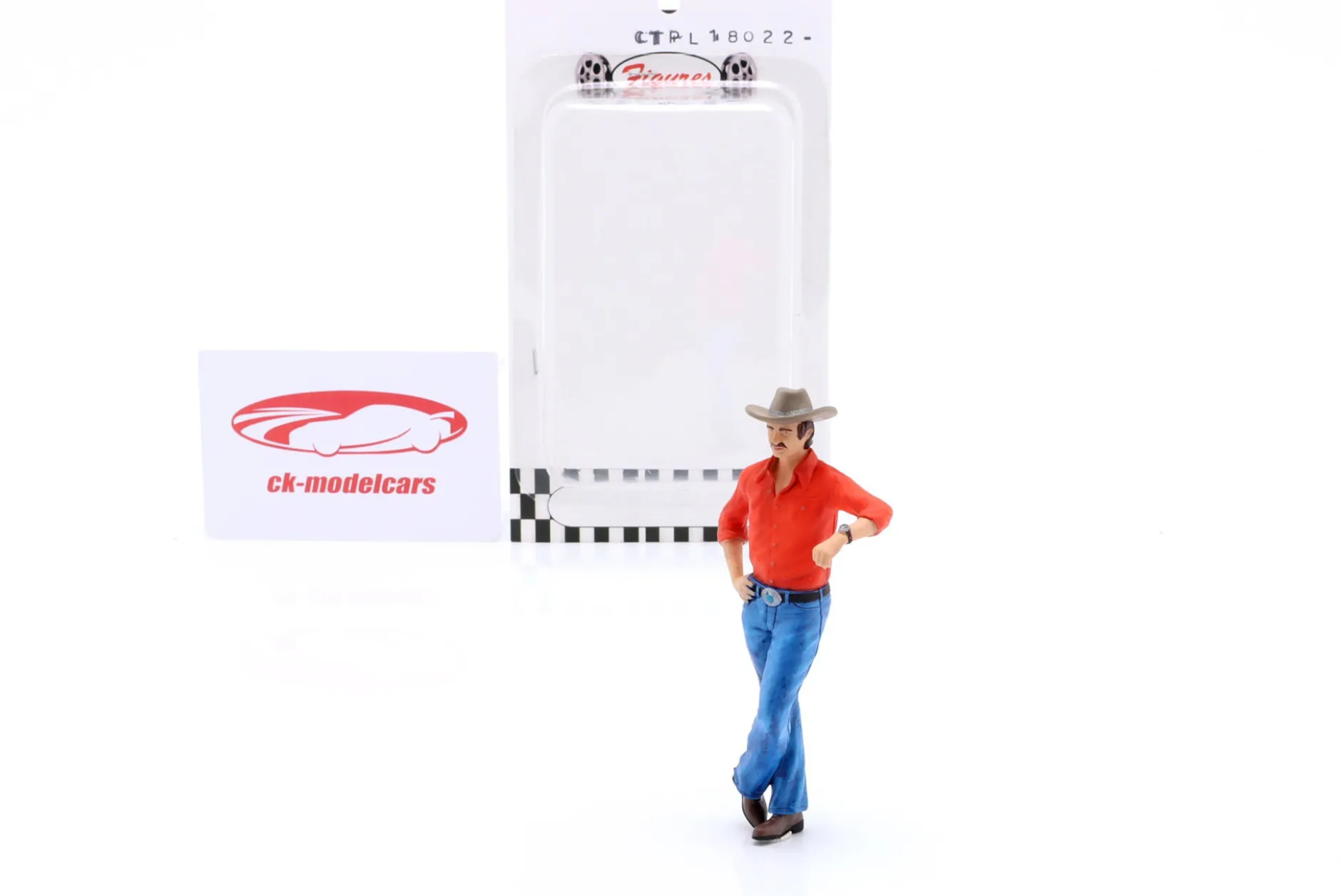 Burt Reynolds Figur 1:18 Cartrix