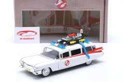 Cadillac Ecto-1 aus dem Film Ghostbusters 1984 weiß 1:24 Jada Toys