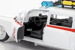 Cadillac Ecto-1 aus dem Film Ghostbusters 1984 weiß 1:24 Jada Toys