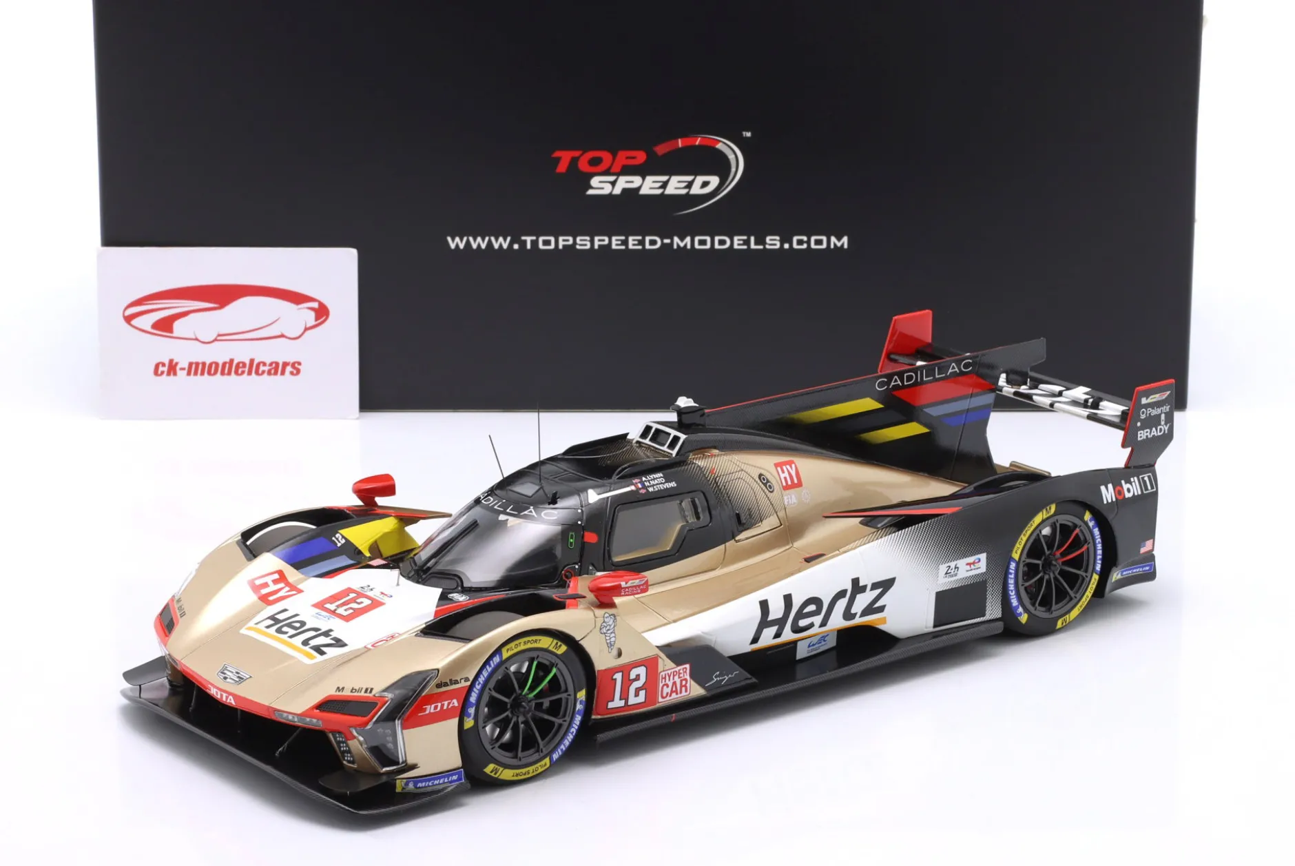 Cadillac V-Series.R #12 24h Le Mans 2025 Cadillac Hertz Team Jota 1:18 TrueScale