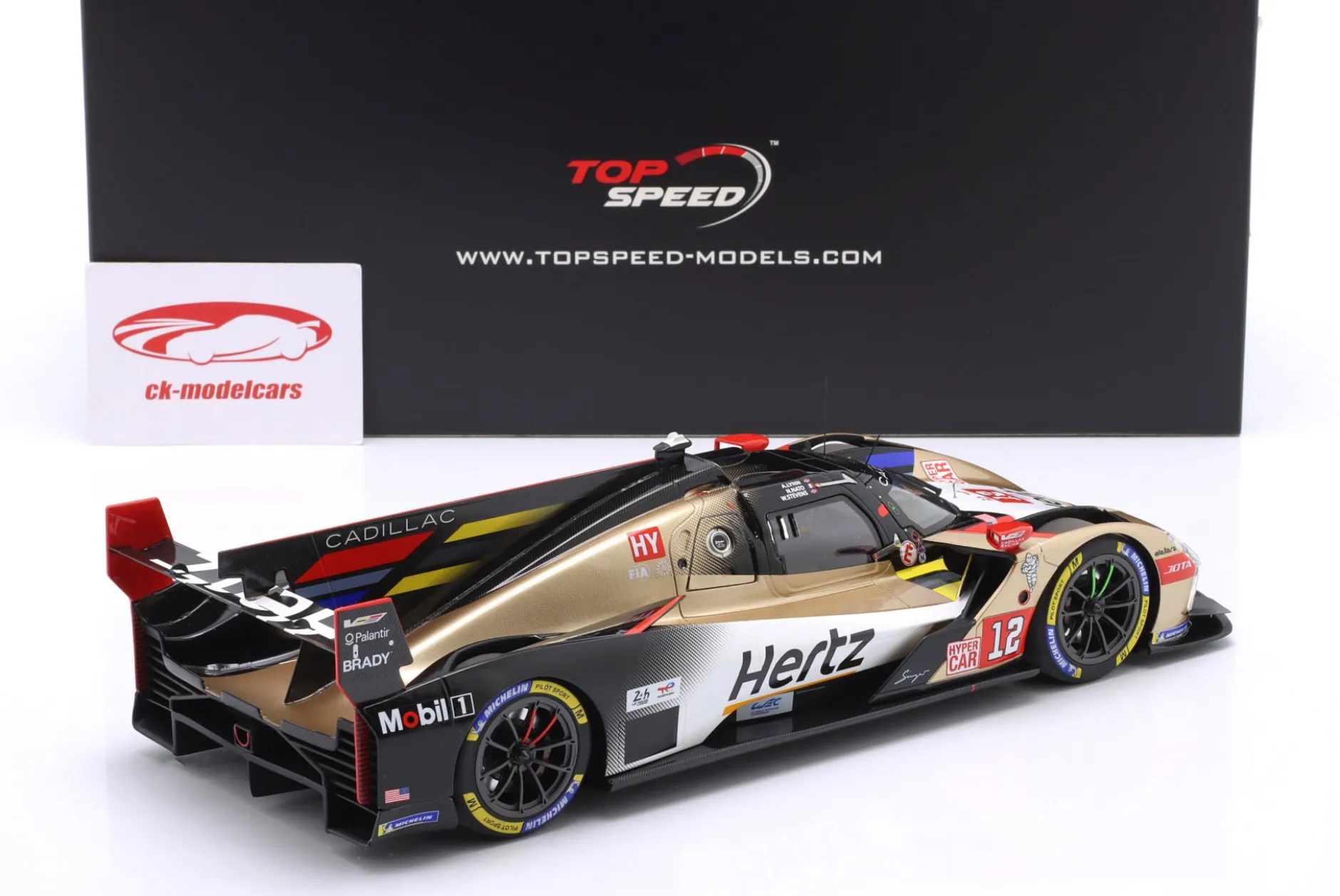 Cadillac V-Series.R #12 24h Le Mans 2025 Cadillac Hertz Team Jota 1:18 TrueScale