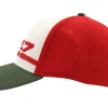 Cap Porsche RS 2.7 Collection rot / weiß / olivgrün