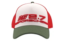 Cap Porsche RS 2.7 Collection rot / weiß / olivgrün