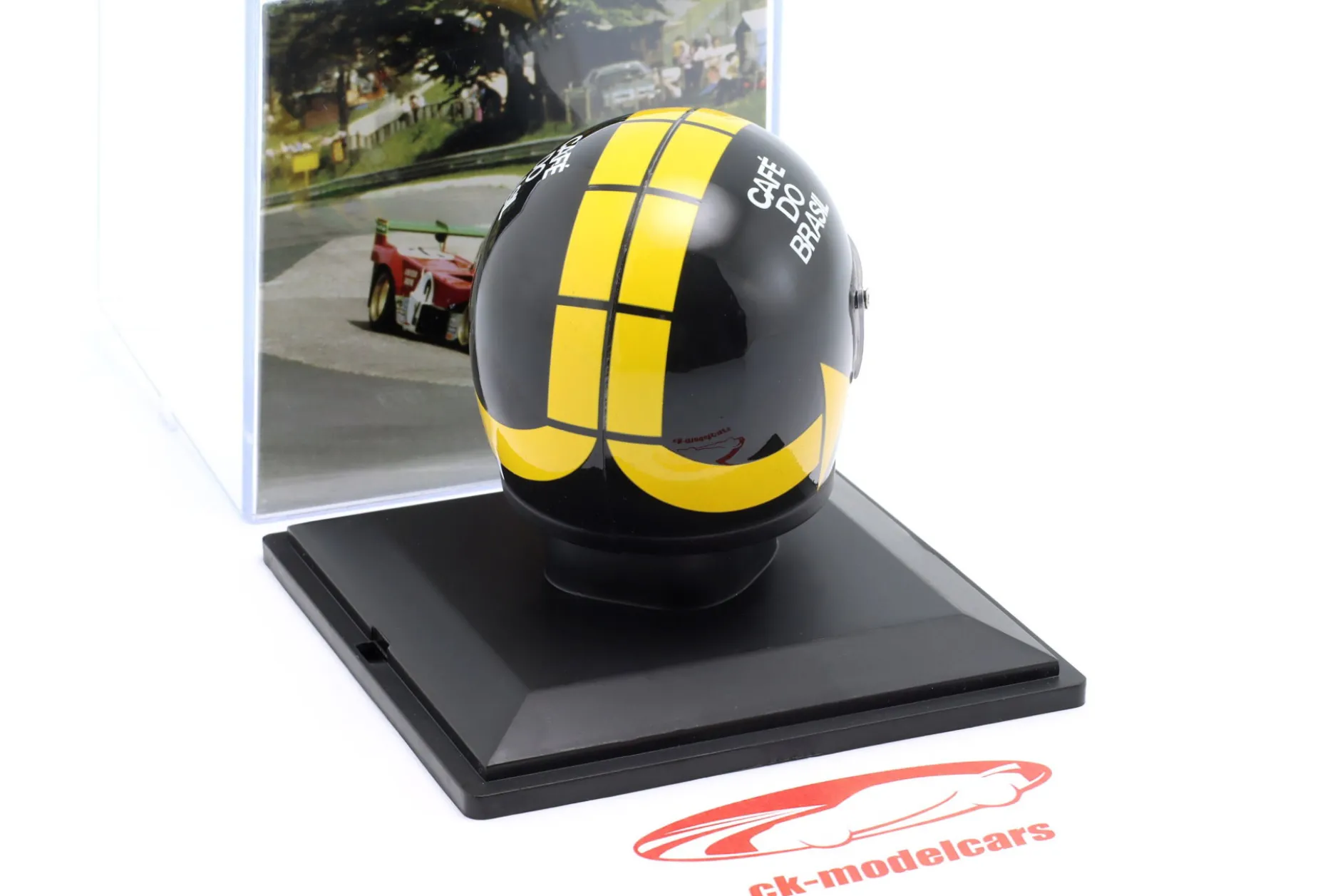 Carlos Pace Scuderia Ferrari #2 2nd 1000km Nürburgring 1973 Helm 1:5 Spark Editions