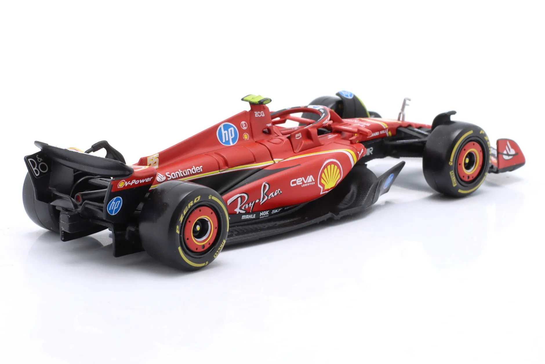 Carlos Sainz jr. Ferrari SF-24 #55 5th Imola GP Formel 1 2024 1:43 Bburago