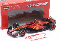 Carlos Sainz jr. Ferrari SF-24 #55 4th Italien GP Formel 1 2024 1:43 Bburago