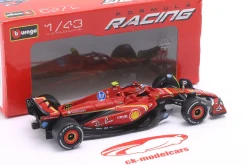 Carlos Sainz jr. Ferrari SF-24 #55 4th Italien GP Formel 1 2024 1:43 Bburago