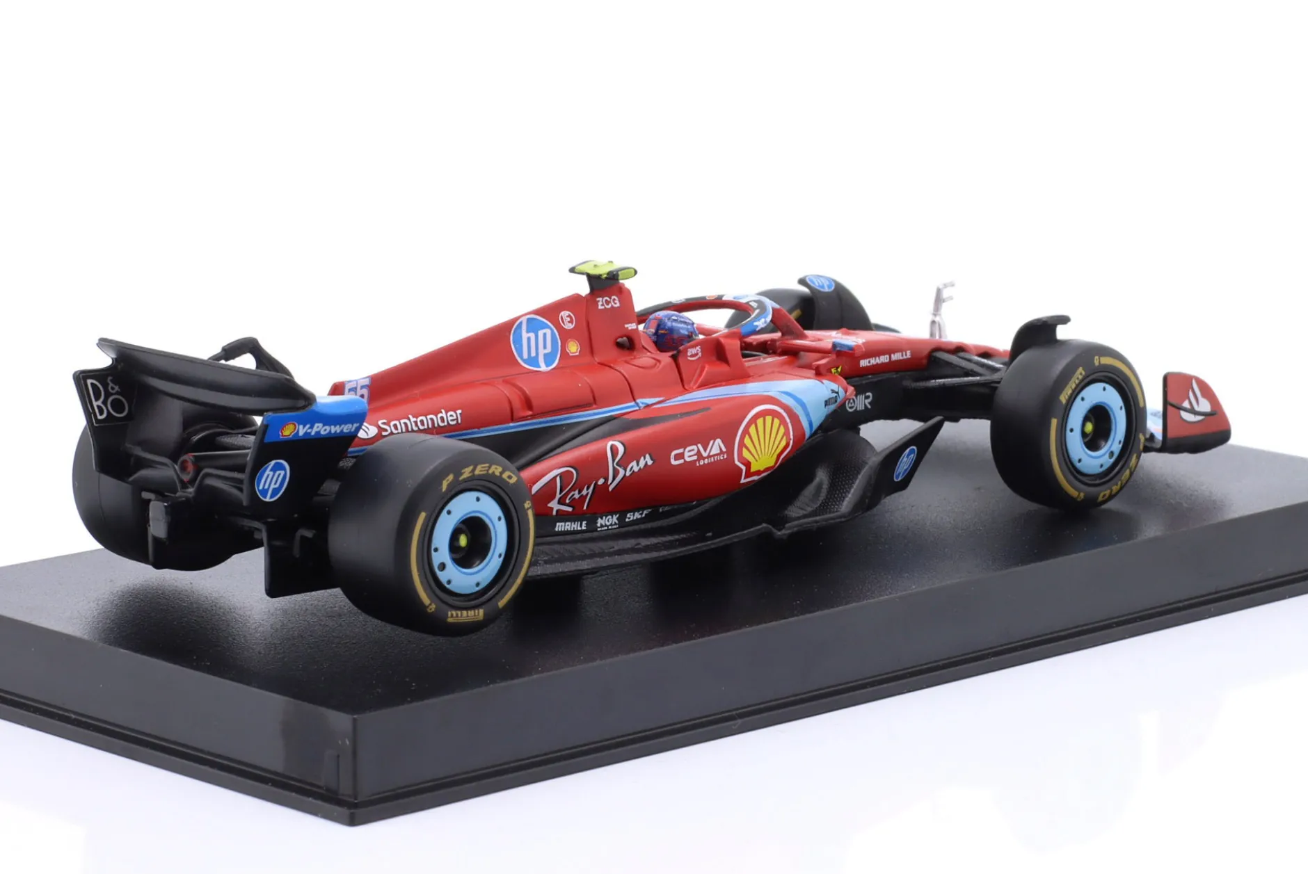Carlos Sainz jr. Ferrari SF-24 #55 5th Miami GP Formel 1 2024 1:43 Bburago