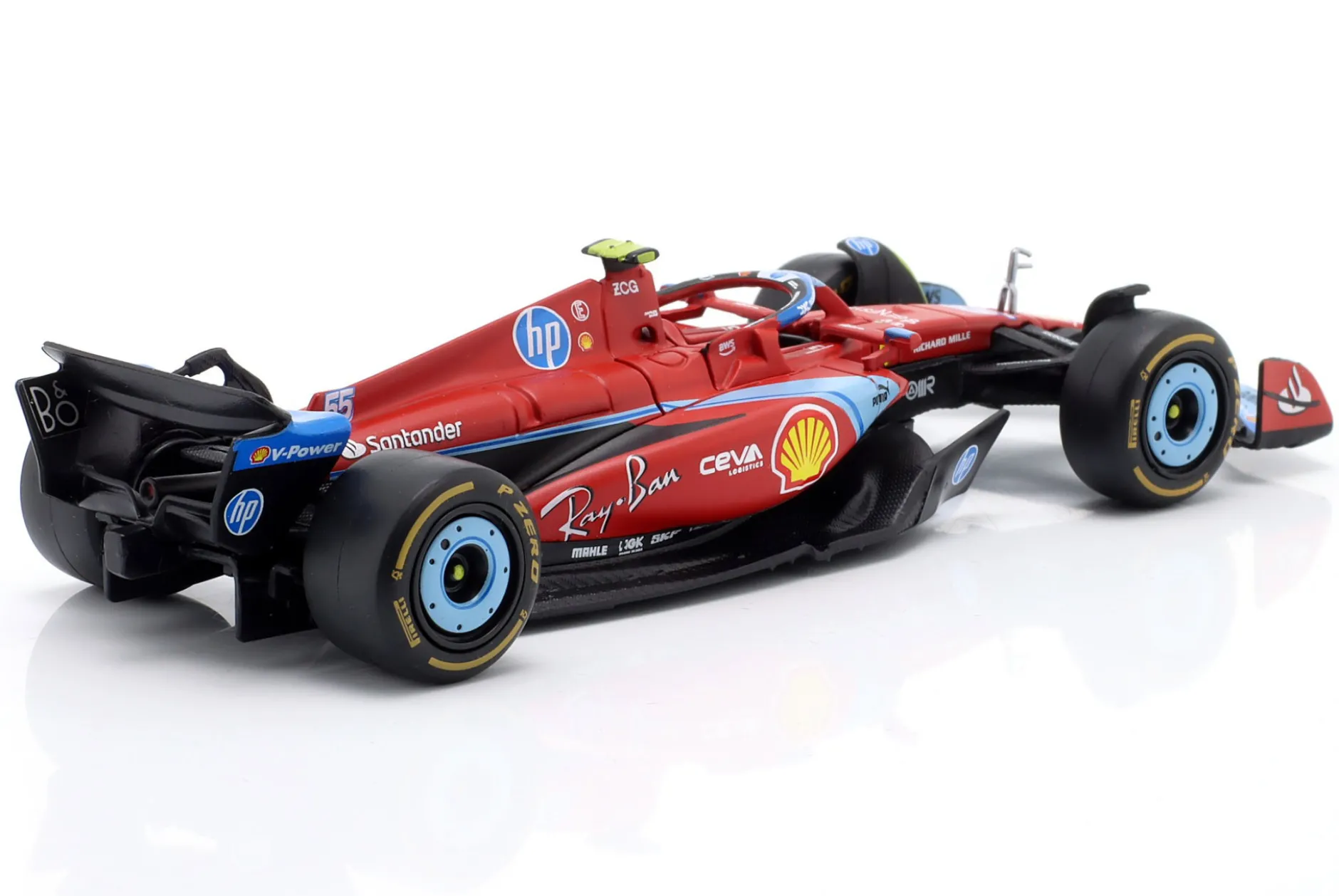Carlos Sainz jr. Ferrari SF-24 #55 5th Miami GP Formel 1 2024 1:43 Bburago