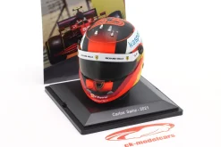 Carlos Sainz jr. Scuderia Ferrari #55 Formel 1 2021 Helm 1:5 Spark Editions