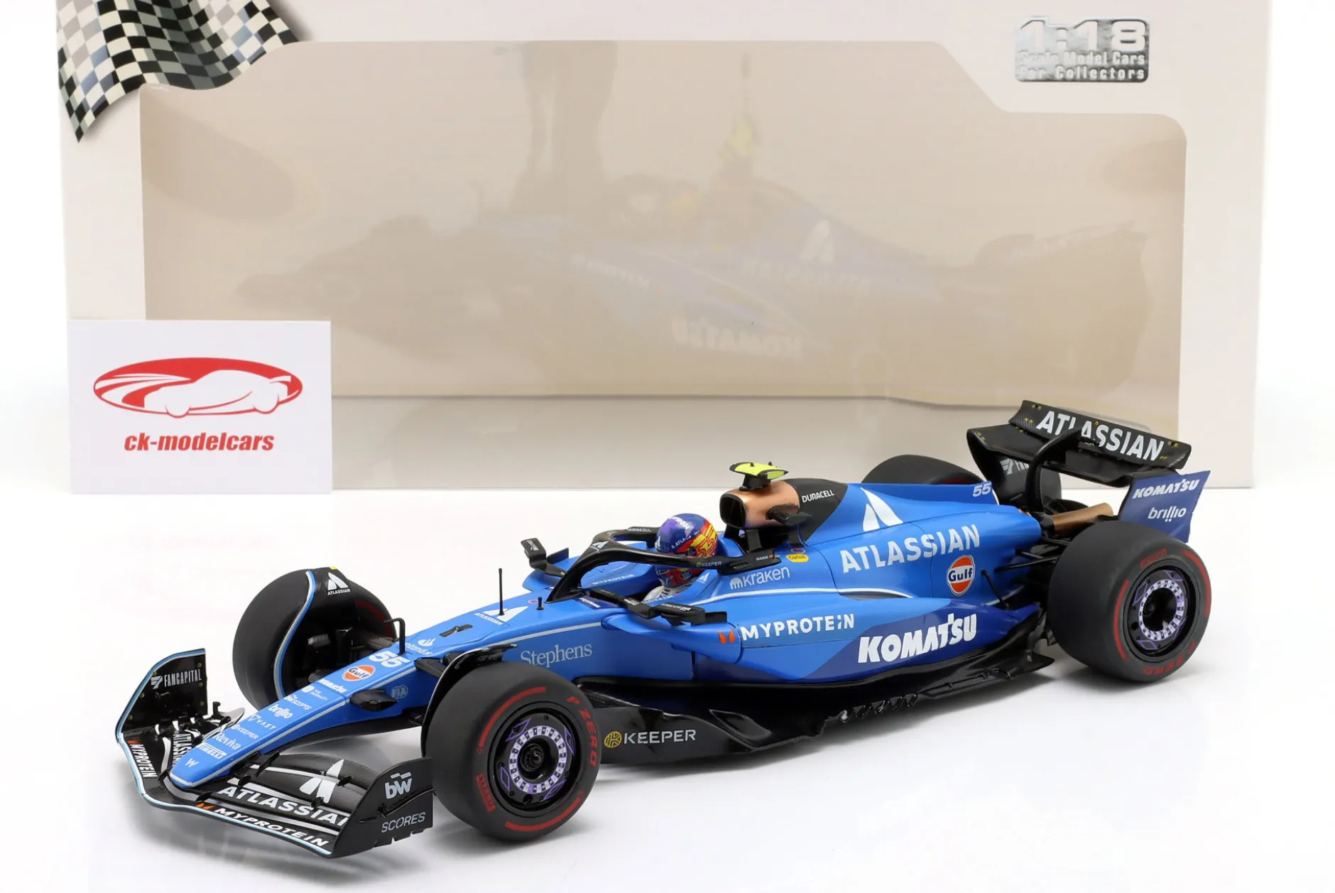 Carlos Sainz jr. Williams FW47 #55 Australien GP Formel 1 2025 1:18 Solido