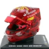 Carlos Sainz Scuderia Ferrari #55 2nd Abu Dhabi GP Formel 1 2024 Helm 1:5 LookSmart